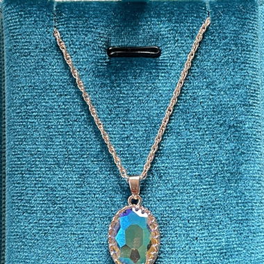 Wunderschöne Crystal Halskette