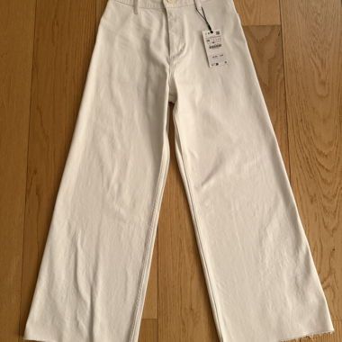 Zara Jeans in Weiss