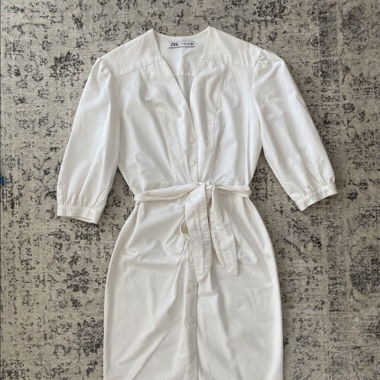 Weisses Sommerkleid, XS