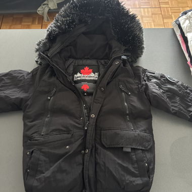 Piumino nero ZAVETTI CANADA