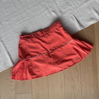 Jupe de tennis corail