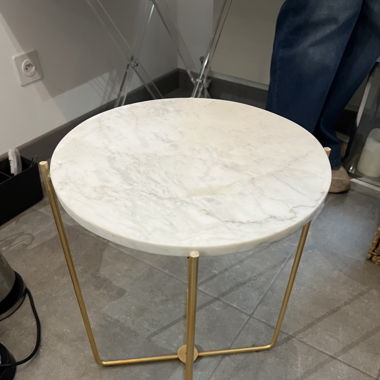 Table basse en marbre
