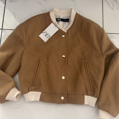Veste de collège ZARA marron taille S NEU