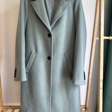 Manteau vert menthe