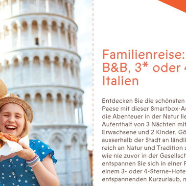 Smartbox Voucher CHF 309.90 freely exchangeable
