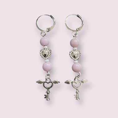 Pink Earrings 