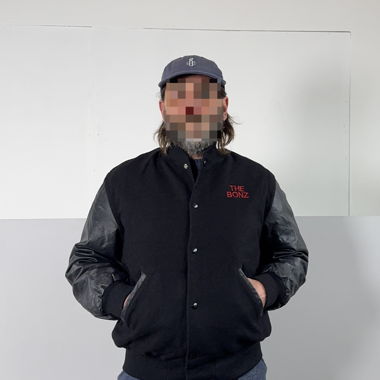 Blouson Varsity Holloway, fabriqué aux États-Unis, vintage 1996, M homme