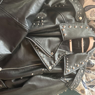 Lederjacke