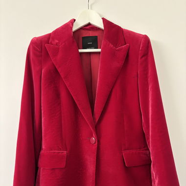 Mango Samt Blazer 