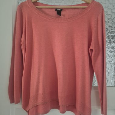 H&M Coral Pink Sweater