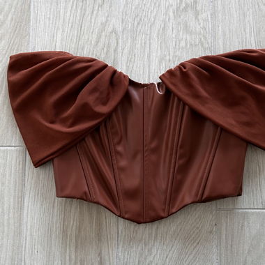 Corset brun 