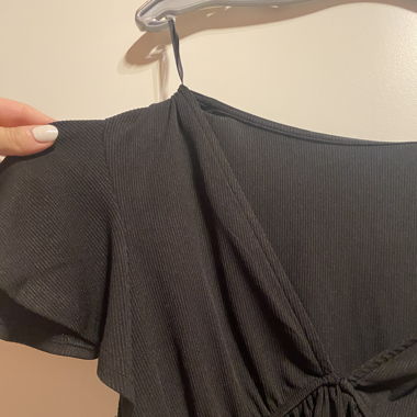 schwarzes top