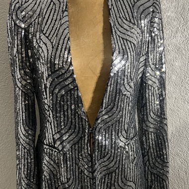 ZARA Paillettenjacke, Grösse M