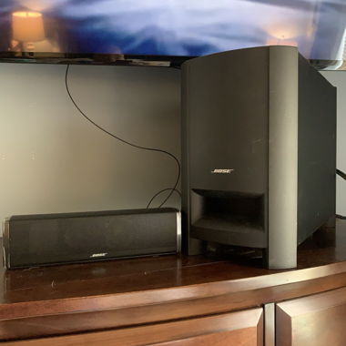 Câble optique système home cinéma numérique