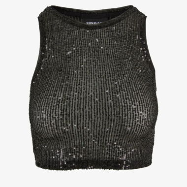 Shirt schwarz mit Pailletten