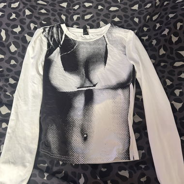 Long-Sleeve T-Shirt with Print