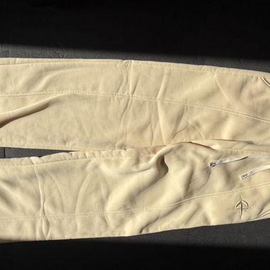 Pantalone da jogging beige