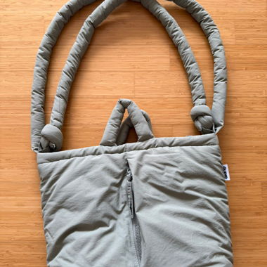 Borsa Soft Ölend Ona in Sage. Indossata una volta