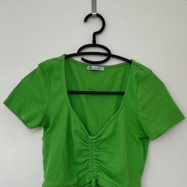 Grünes CropTop