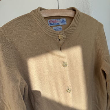 Cardigan Vintage 100% Cachemire