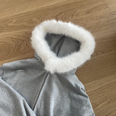 Fur zipper