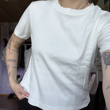 Bershka weisses T-Shirt
