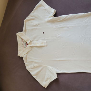Tommy Hilfiger Polo, Size M, white
