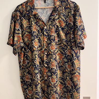 Chemise fleurie Kaotiko XL