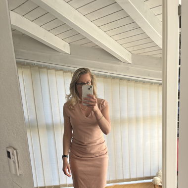 Kleid, rosa