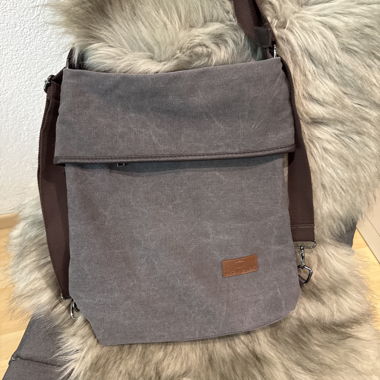 Sac en toile gris
