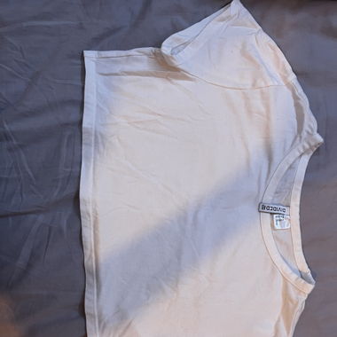 T-shirt blanc ample 
