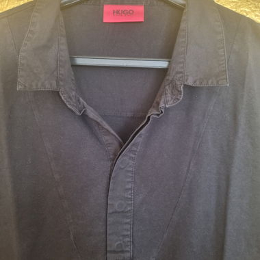 HUGO schwarzes Langarmshirt XL