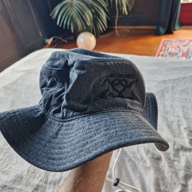 Denim Sonnenhut mit Kordel Santa Cruz