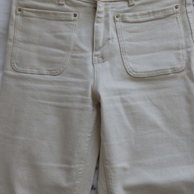 ZARA - Jeans ecru flare