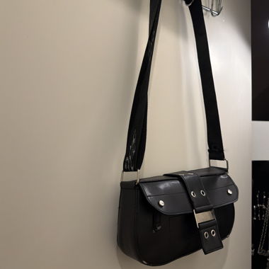 Chic borsa a spalla nera