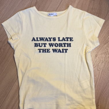 T-shirt trendy Subdued