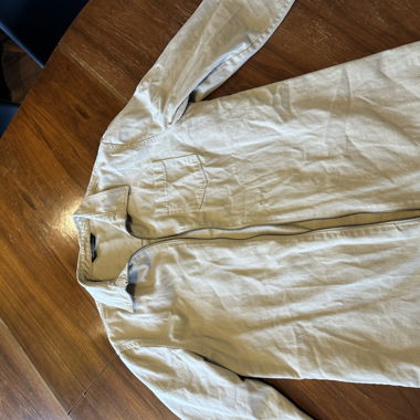 Veste beige homme Bershka M