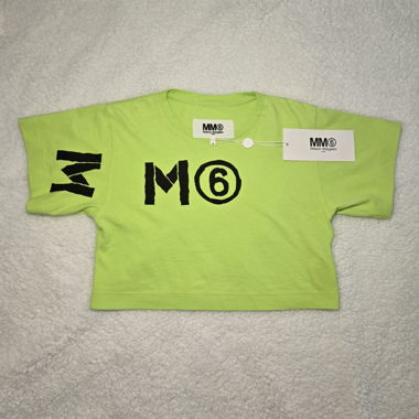 MM6 neon crop T-Shirt