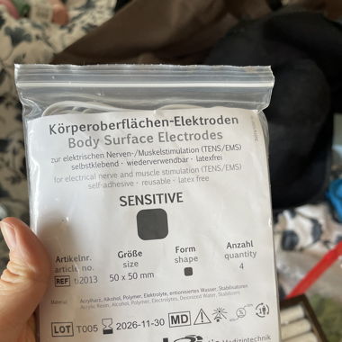 Saneo Gerät mit Elektroden und Bauchgurt