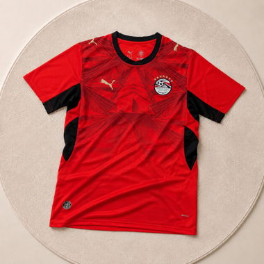 Ägypten Fußballtrikot rot/schwarz