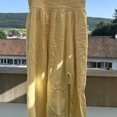 Halterless Midi Dress