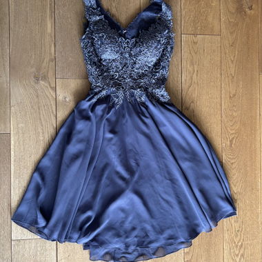 Abito da sera con pizzo