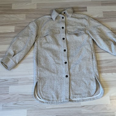 Beige Übergangsjacke/Mantel