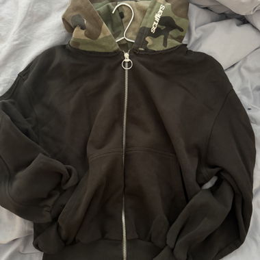 Sweat à capuche zippé Scuffers Camo