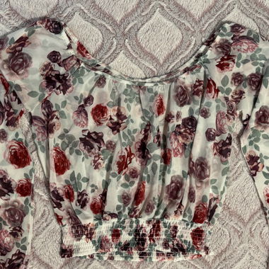 Floral Off-Shoulder Top