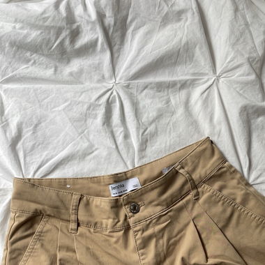 Bershka Anzugshose braun