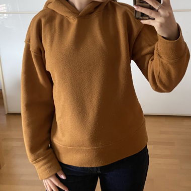 Noisy May Kapuzenpullover braun