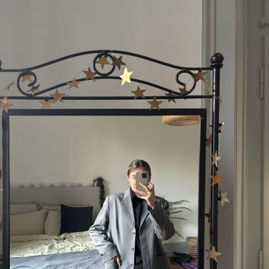grey oversize blazer
