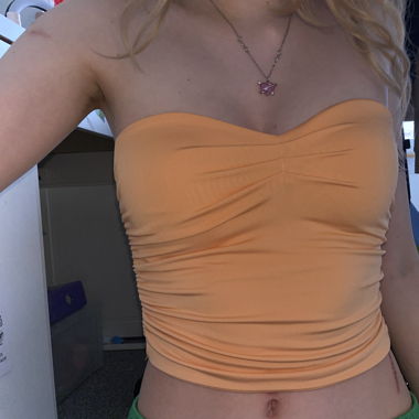 Schulter freiees Sommer top 