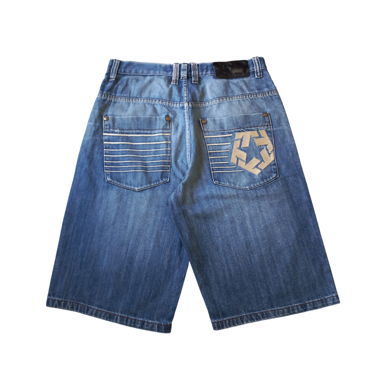 Vintage Tribal Denim Jorts (34US)